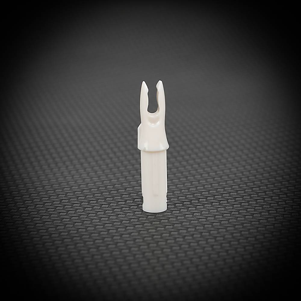White internal arrow tail